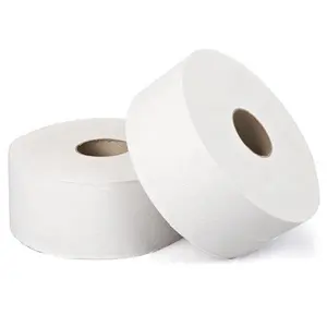 Ingrosso Jumbo wc roll Jumbo rotolo di carta igienica grande rotolo di carta igienica con pacchetto individuale sfuso produttore di carta igienica