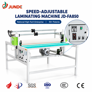 Machine de laminage de verre semi-automatique 380V de gros de l'usine JD, équipement de traitement 1,65kW 6m/min 1-300mm - Product Image 1