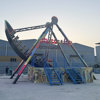 Bateau pirate de 24 places, grand équipement de jeux d'extérieur, manège de parc d'attractions, à vendre