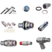 341224 Connecteurs circulaires Push-Pull Ovr Mld Sldr Cup Plg Kit 41P 28AWG