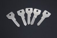Clé vierge en fer pour serrurier, fraisage facile, tête de 24,2 mm, pour machine à tailler les clés, pièce de rechange pour serrure de porte