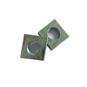 OEM tùy chỉnh kẽm mạ carbon thép các loại hạt vuông M4 M5 M6 M8 phẳng hình chữ nhật <span class=keywords><strong>NUT</strong></span> - Product Image 3