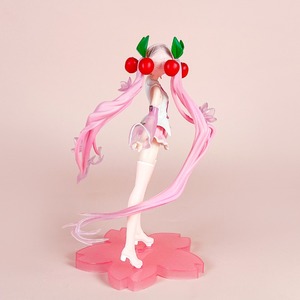 Figura de PVC de Alta Calidad, <span class=keywords><strong>Sakura</strong></span> <span class=keywords><strong>Miku</strong></span>, Coleccionable, Adorno de Escritorio de Anime para Niñas - Product Image 5