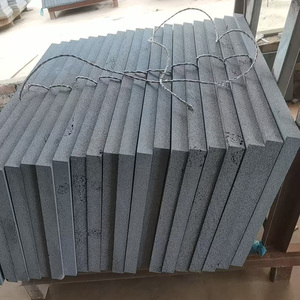 Tối màu xám núi lửa Bazan sàn gạch andesite đá Bazan đá nham thạch với lỗ siêu nhỏ mài giũa cắt gạch cho hồ bơi - Product Image 6