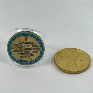 2024 मेटल क्राफ्ट 40 मिमी जूसाह सिक्का शेर जिंक मिश्र धातु नरम तामचीनी मेसोनिक चैलेंज सिक्का मुफ्त डिजाइन के साथ