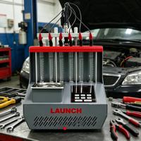 Lanceur CNC802 GDI : Nettoyeur et testeur d'injecteurs piézoélectriques, machine de nettoyage et de test d'injecteurs de carburant à ultrasons, testeur d'injecteurs Common Rail