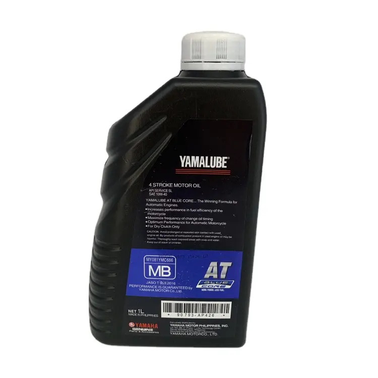 Distributore personalizzato Yamalube 4T 10 w40 SL completo sintetico per moto automatico olio olio motore