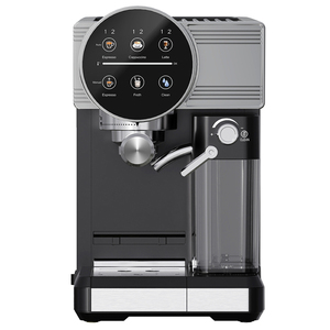 Machine à expresso numérique professionnelle à écran tactile, machine à expresso intelligente du grain à la tasse avec fonction lait, portable pour une utilisation numérique à écran tactile - Product Image 3