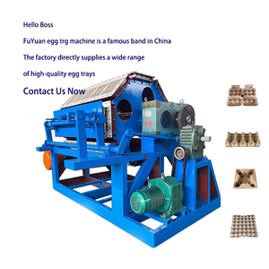 Hoàn toàn tự động giấy Khay trứng Máy làm trứng thùng carton sản xuất máy sản xuất - Product Image 1