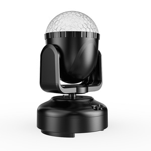 Nueva Luz de Cabeza Móvil LED RGB Mini Bluetooth con Control Remoto, Luz de Bola de Cristal LED para Fiestas KTV - Product Image 4