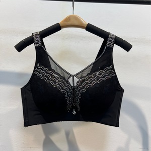 Nuevo <span class=keywords><strong>Sujetador</strong></span> de Mujer con Soporte para el Pecho, Copa Delgada, Transpirable, con Pedrería, Sin Aro, Push-Up, Sexy y Cómodo - Product Image 3