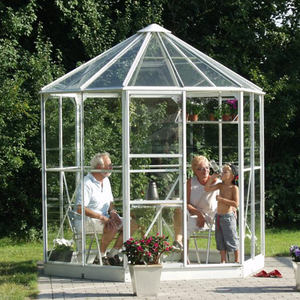 6x12ft Met Ventilatievenster, Schuifdeur, Achtertuin Aluminium Kas Tuin Kas Glazen Serre Serre - Product Image 5