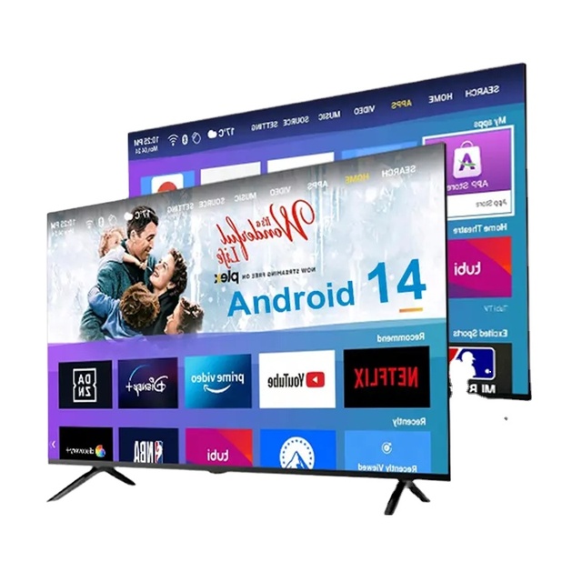 Vishine 24 32 40 43 50 55 65 Inch Smart Tv A+ Panel 4k Television LED TV 32 Inch Televisions