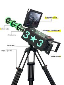 Pistola Láser VR 4D <span class=keywords><strong>3D</strong></span> Somatosensorial Little Super Kid AR Gatling Trench Edition para Niños - Product Image 5