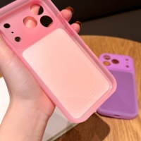 Coque de protection antichoc Simple Officiel Jello Sanding Bumper pour iPhone 17 16 18 15 Pro Max, couleurs Macaron, finition mate, luxe, crème, rigide