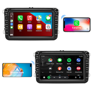 Radio para Auto STWEI con Carplay Android 2DIN, Receptor Estéreo GPS, Reproductor Multimedia de Audio de 8 Pulgadas para VW/Seat/Skoda Roomster Superb Yeti, Wifi, <span class=keywords><strong>Bluetooth</strong></span> - Product Image 2