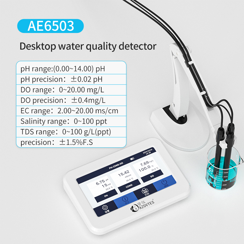 AE6503-pH+DO+EC+ความเค็ม+TDS
