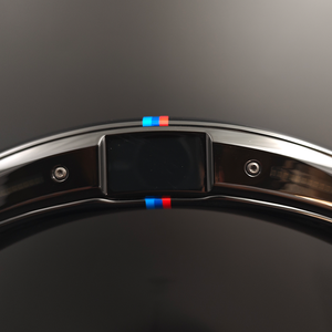 Con LED M Stripe in pelle pianoforte volante nero per <span class=keywords><strong>BMW</strong></span> F10 F20 F30 <span class=keywords><strong>F45</strong></span> F46 F48 X5 F15 X6 F16 M3 F80 M4 F82 M2 F87 M5 F90 - Product Image 5