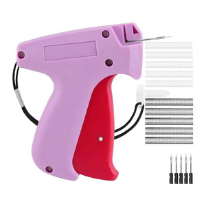 Stitching Tag Gun Sewing Accessory Portable ABS+POM Plastic Pink Simple Multi-Purpose for <b>Clothes</b> with Storage <b>Box</b> - Product Image 1