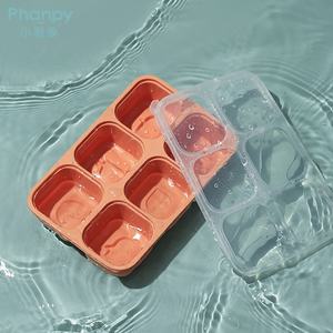 Boîte de rangement des aliments pour bébé, boîte à <span class=keywords><strong>repas</strong></span>, produits chauds en Silicone, africain - Product Image 4