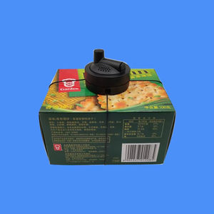 Étiquette antivol rigide auto-alarmante noire 58 kHz AM Spider EAS, étiquette enveloppante Spider, vente directe usine - Product Image 4