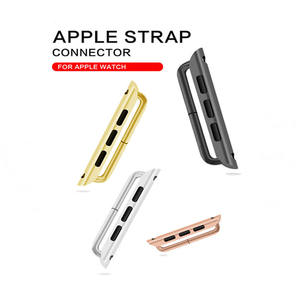 Accessori per orologi universali in acciaio inox metallo cinturino adattatore connettore per <span class=keywords><strong>Apple</strong></span> - Product Image 4