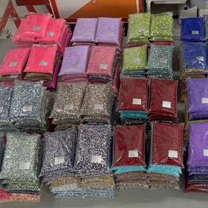 คริสตัลเรซิ่นแบบแบนสีเงิน AB แพ็คเกจใหญ่ ยี่ห้อ OLeeya สำหรับตกแต่งเล็บ ไม่ต้องใช้ความร้อน - Product Image 5
