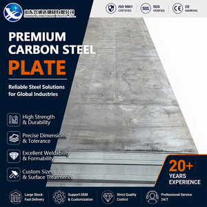 Painting S275JR <b>Pickled</b> 20mm 2000mm Shot Blasting ASTM A572 Carbon Steel Plate of Industry - Product Image 1
