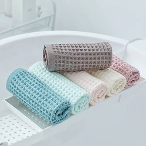 Toalla de baño y mano de algodón de tejido de gofres Premium, tamaño/color personalizado, certificado por <span class=keywords><strong>el</strong></span> OEKO-TEX, suministros de hotel a granel - Product Image 4