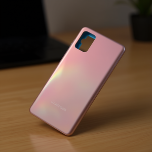 Cover Batteria per Samsung Galaxy A51 A515F, Pannello Posteriore Iridescente Rosa, Ricambio in Materiale ABS - Product Image 3