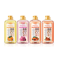 UUKKG Prix de Gros 560ml Huile Essentielle Corporelle 100% Pure pour Soins de la Peau VC Rose Papaye Carotte Hydratation Profonde et Nourrissante