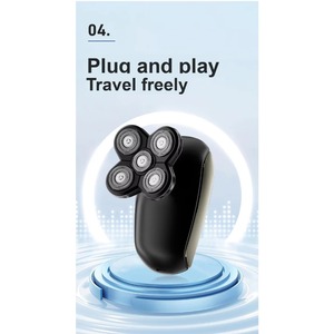 CITICITY Professional Cordless Electric Shaver for Men IPX7 Waterproof Bald Head Shaver with Portable USB <b>Charging</b> <b>Cable</b> - Product Image 5
