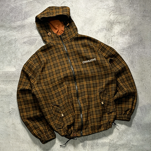 Veste à capuche zippée réversible imperméable et respirante pour homme, coupe ample, coupe-vent, style streetwear <span class=keywords><strong>vintage</strong></span> - Product Image 2
