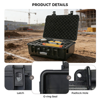 Everest Professional EPC017 Valise de transport en plastique avec poignée, étanche IP67, pour mousse personnalisée