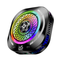 Pendingin Ponsel Semikonduktor Layar Besar Berpendingin Magnetik Daya Tinggi dengan Pertunjukan Cahaya RGB Kontrol Suhu AI