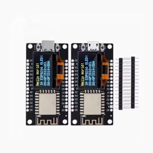 Placa de Desarrollo NodeMCU ESP8266 con Pantalla OLED de 0.96 Pulgadas, Módulo de Controlador CH340 para Programación IDE/Micropython - Product Image 1