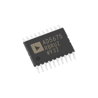 Gongqihe ADI Nuevo y Original AD5675RBRUZ con Fuente de Voltaje de Referencia, 16 Canales, 8 Bits, I2C, Componentes Electrónicos