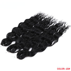 Rebecca Different Colored Synthetic <strong>Braiding</strong> <strong>Hair</strong> Synthetic <strong>Braiding</strong> <strong>Hair</strong> Fashion <strong>Braid</strong> Cheap <strong>Hair</strong> Synthetic Long Wavy - Product Image 4