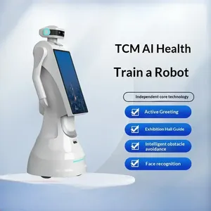 Robot de Atención Médica con IA para Consultas, Información y Navegación Hospitalaria de Medicina China, Bienvenida de Fábrica en Guangzhou, 24V - Product Image 2