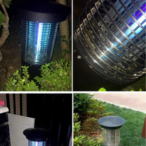 Lámpara Solar Mata Mosquitos, Linterna Portátil de Alta Intensidad UV, Repelente de Mosquitos, Luz Solar para Matar Insectos <span class=keywords><strong>Voladores</strong></span> - Product Image 4