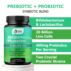 Factory Direct Prebiotic Probiotic Capsules with Supports Digestive Regularity Prebiotics Support a Balanced Gut Microbiome - Product Image 4
