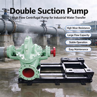Pompe centrifuge à double aspiration haute efficacité en fonte à corps divisé pour irrigation haute pression, usage agricole et industriel