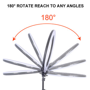 Luce ad Anello <span class=keywords><strong>Video</strong></span> da 21 Pollici per Fotografia, Illuminazione 3000-6000K <span class=keywords><strong>con</strong></span> Telecomando e Treppiede per Studio e Trucco - Product Image 3
