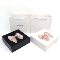 Valentijnsdag Dubbele Deuren Eeuwige Bloemen Rose Sieraden Doos Verjaardag Roze Ring Box Vakantie Geschenken