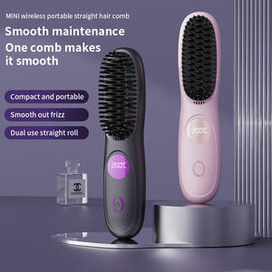 Cepillo Alisador de Cabello 2 en 1 con Calentamiento PTC, Precio Bajo por Compra Combinada - Product Image 1