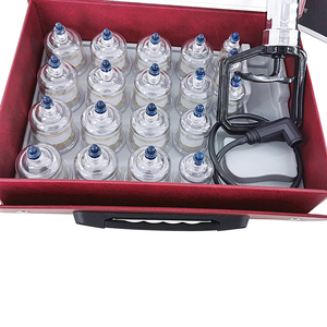 Offerta di tempo limitato 19 tazze cinese Kit coppettazione sottovuoto estraibile apparato sottovuoto terapia Relax massaggiatore curva pompe di aspirazione - Product Image 3