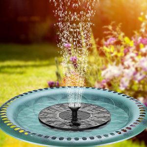 Green House Smart Birdbath ABS <span class=keywords><strong>fuente</strong></span> de estanque Solar bomba de agua 6 boquillas 4 barras de choque <span class=keywords><strong>fuente</strong></span> de agua para exteriores - Product Image 2