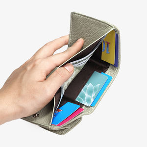 2024 PU cuir Mini porte-monnaie dames motif multicolore Mini argent poche sac à main pour femme femme court <span class=keywords><strong>portefeuille</strong></span> filles - Product Image 3