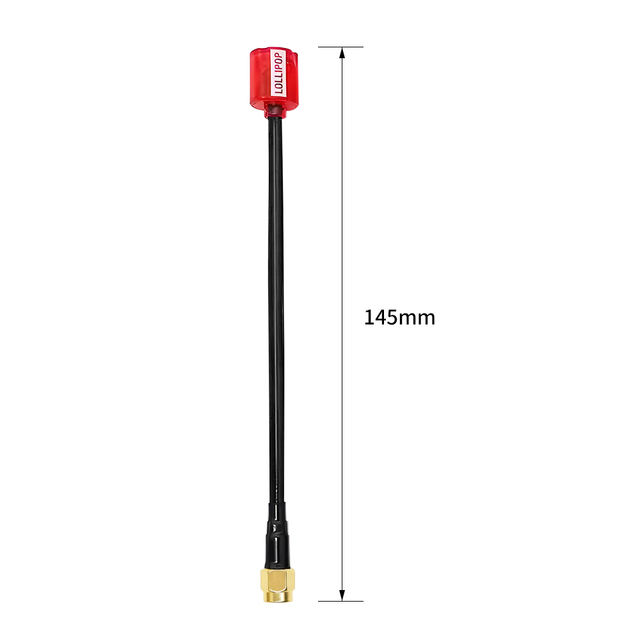 Drones Accessories Cherry II 1.8Dbi Dron Fpv Antenna Professional Drone Parts 123Mm Antenna Rush Fpv 5.8G Image Transmission