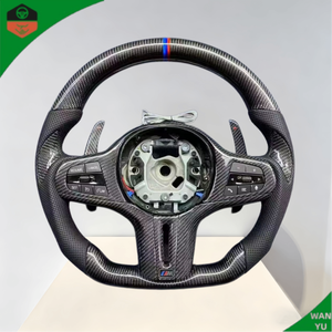 Volante de Fibra de Carbono para <span class=keywords><strong>BMW</strong></span> M4 M4 F82m4 M4f82 F82 M4cs M4 420i 428i 430i 435i 440i <span class=keywords><strong>420d</strong></span> M4gtr M4gts - Product Image 4